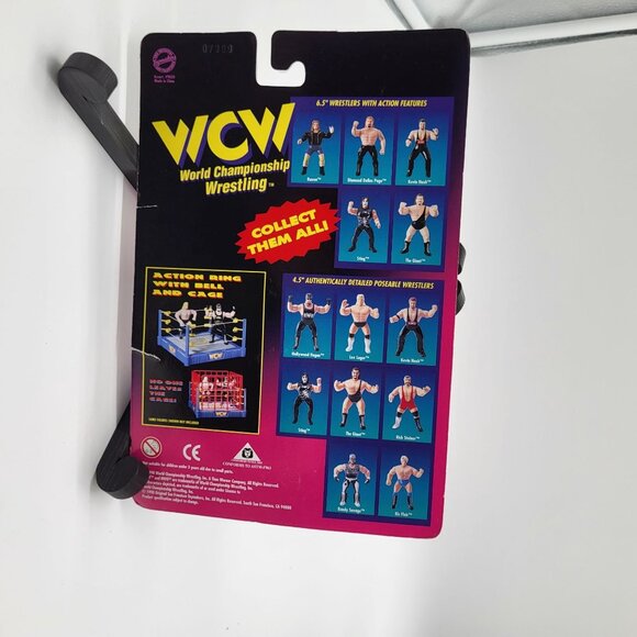VTG 1998 WCW BILL GOLDBERG Poseable Action Figure Wrestler Toymakers NOS - Picture 5 of 7